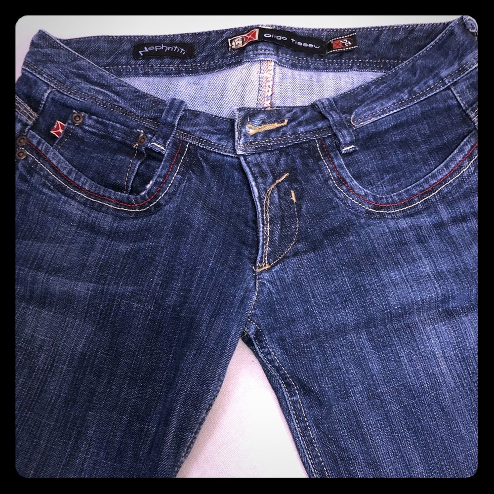 Oligo Tissew Designer Jeans, size 26, Nefertiti.
